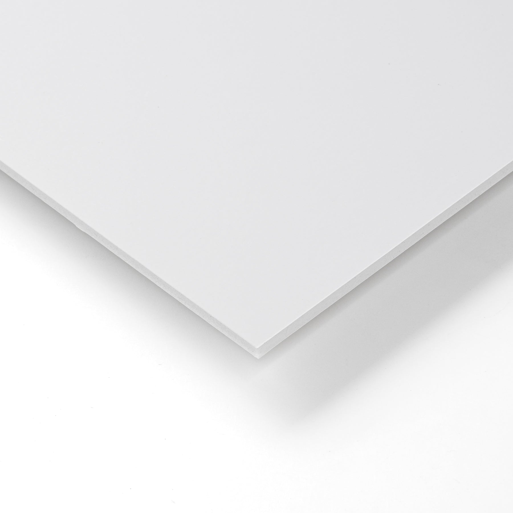 PVC Foam Board - White - 1/2 inch thick